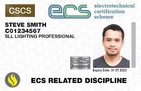 SLL Lighting Professional ECS Card